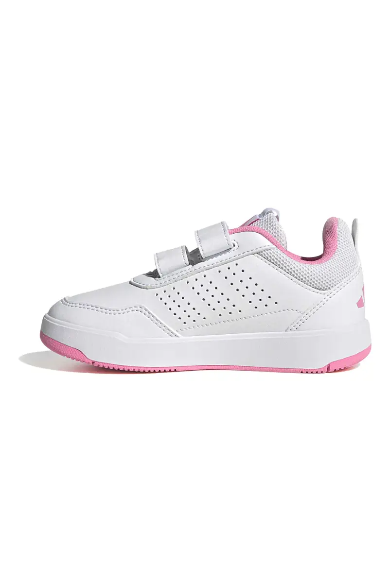 Sneakers Bianco e rosa con strappi Adidas Tensaur Sport 3 0 CF K [BIANCO miniatura 3