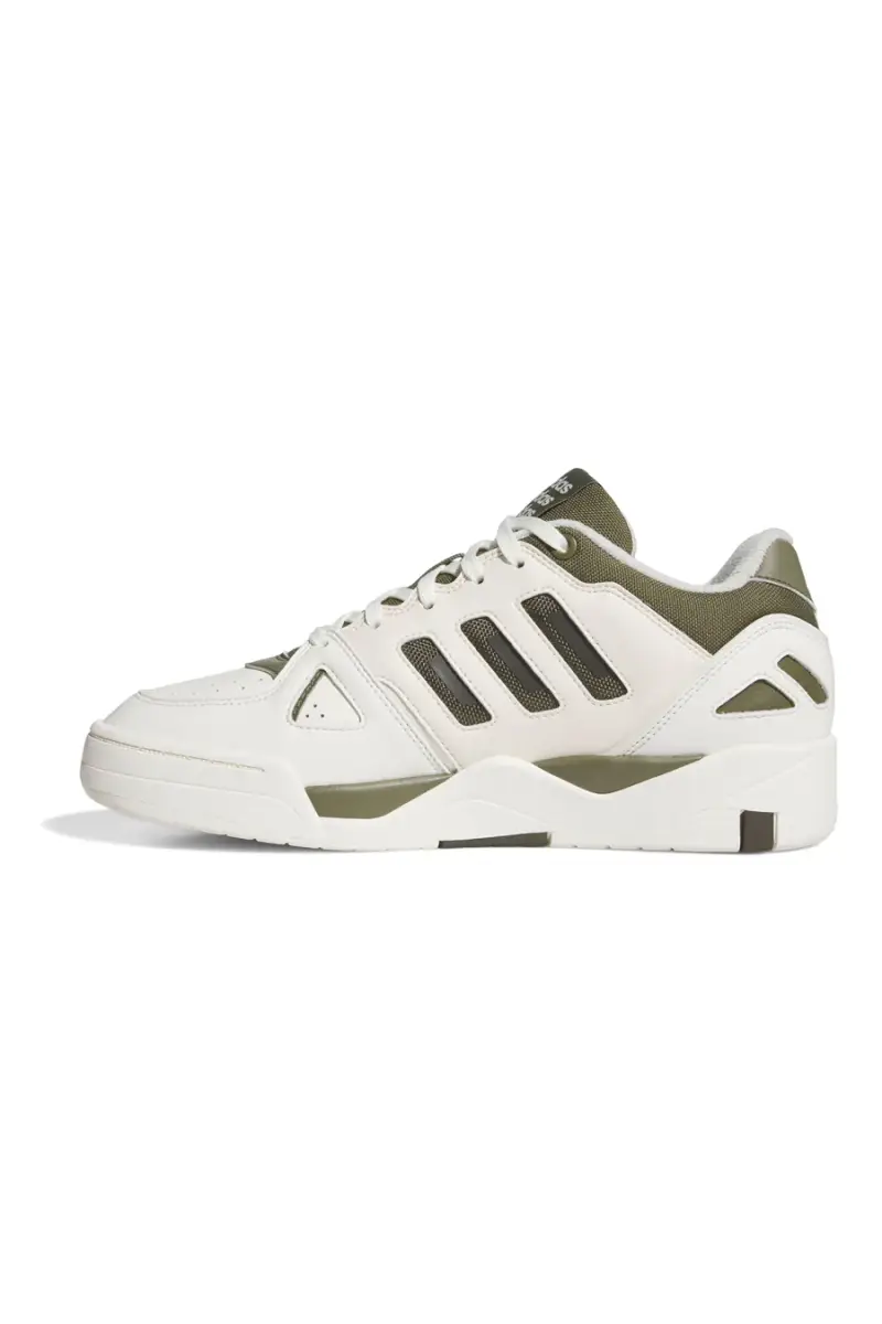 Sneakers bianco e verde Adidas Midcity Low [BIANCO miniatura 3