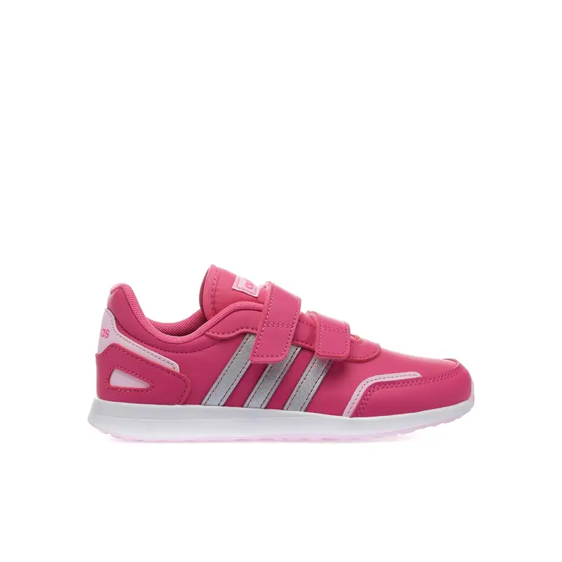Sneakers bimba rosa da palestra Vs Switch 3 in pelle con strappi