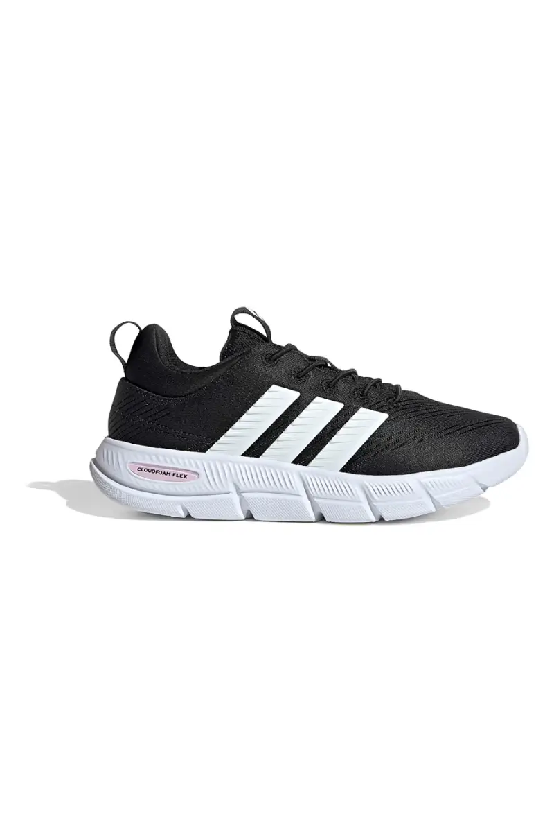 Sneakers Black Cloudfoam lacci elasticizzati Adidas Cloudfoam Flex [NERO]