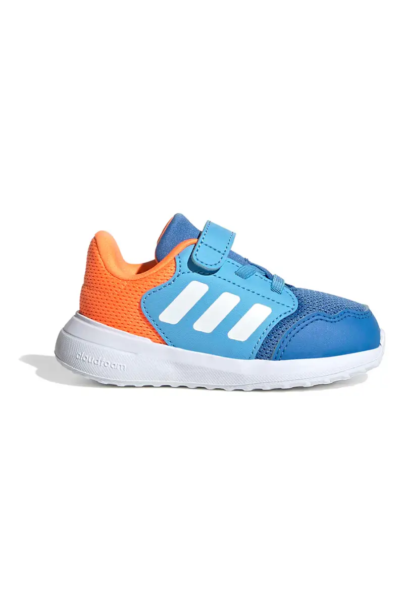 Sneakers blu arancioni con suola Cloudfoam Adidas Tensaur Run 3 0 EL I [BLUE