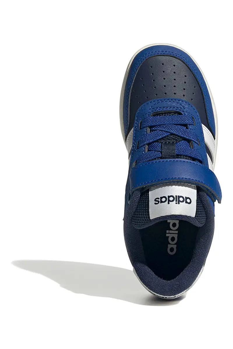 Sneakers blu con 3 strisce bianche Adidas Breakbase C [NAVY] miniatura 3