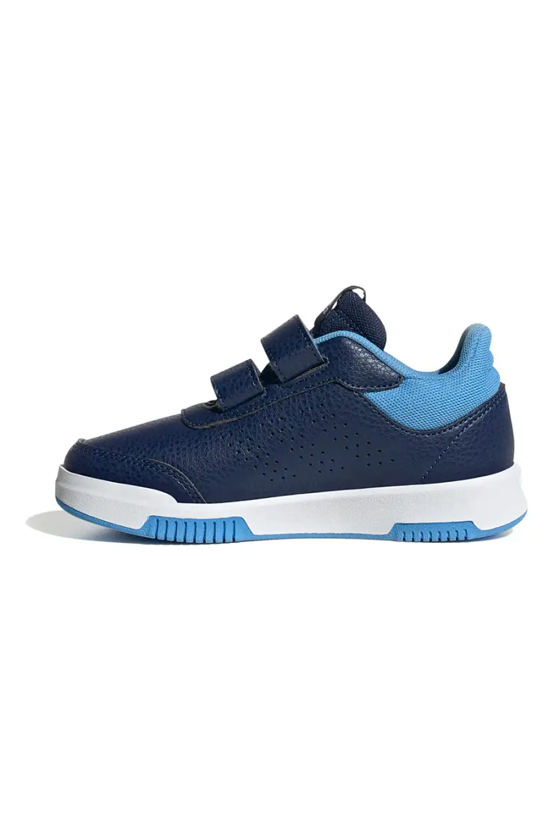 Sneakers blu con strisce bianche chiusura a strappo Adidas Tensaur Sport 2.0 CF K [BLUE miniatura 5