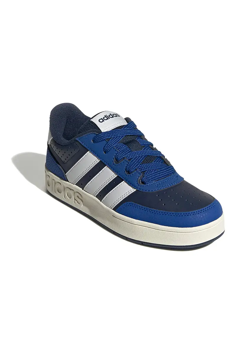 Sneakers blu e navy con dettagli bianchi Adidas Breakbase J [NAVY] miniatura 2