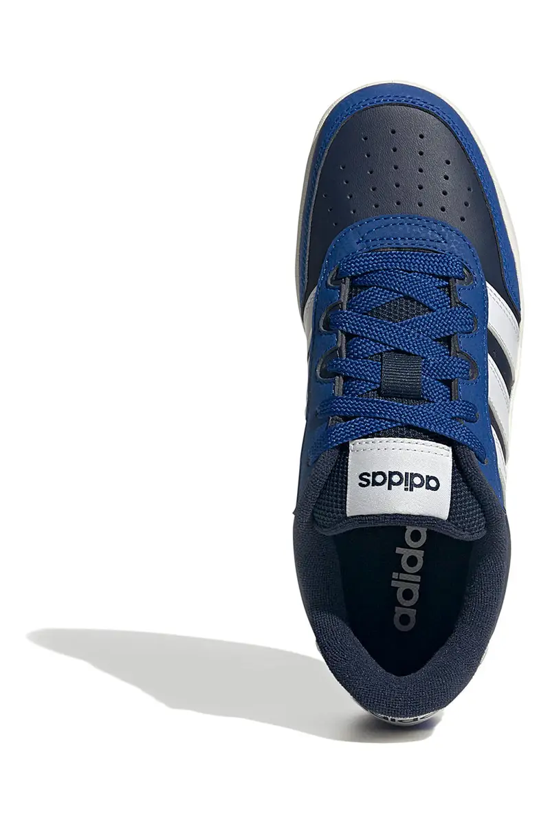 Sneakers blu e navy con dettagli bianchi Adidas Breakbase J [NAVY] miniatura 3