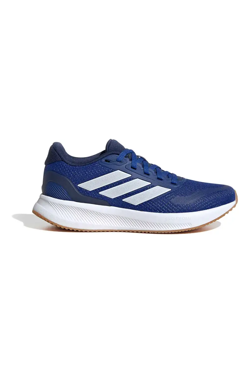 Sneakers blu in mesh con suola ammortizzata Adidas Runfalcon 5 J [BLU