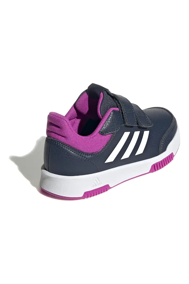 Sneakers blu navy con dettagli fucsia e chiusura a strappo Adidas Tensaur Sport 2.0 CF K [NAVY] miniatura 3