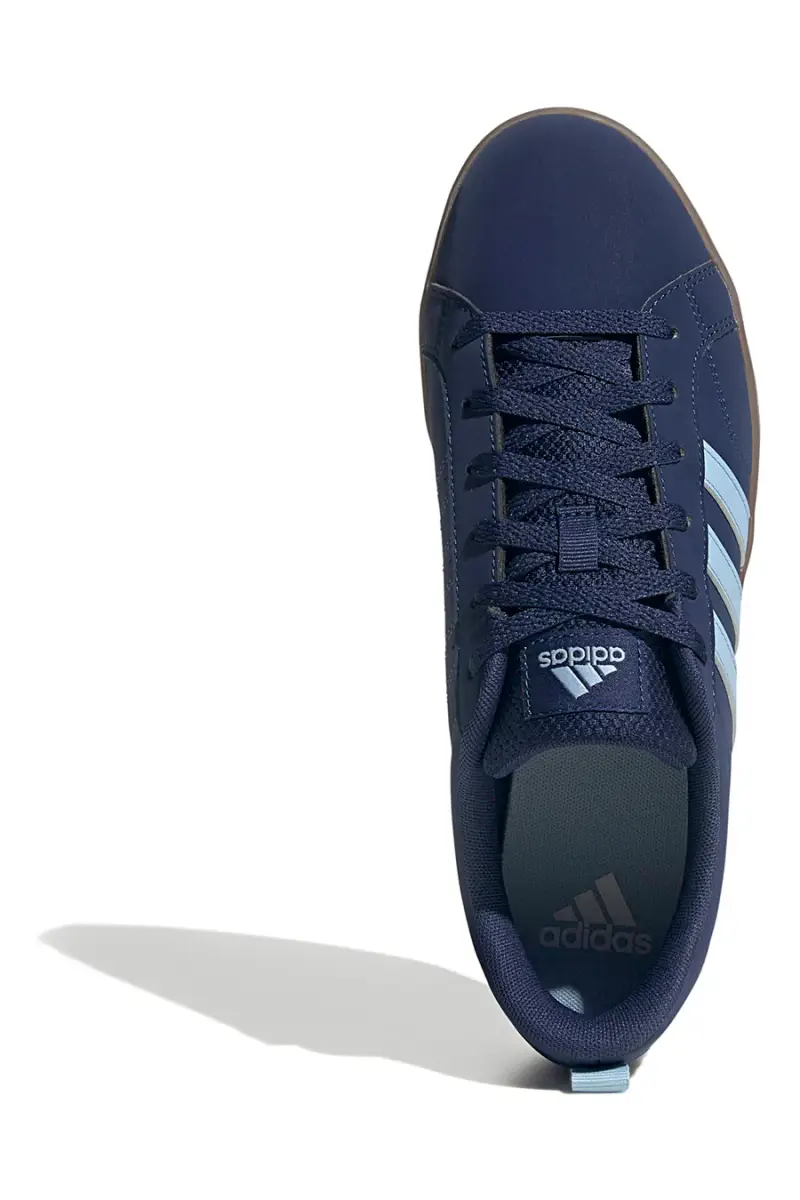 Sneakers blu navy con strisce celesti stile skate Adidas VS Pace 2.0 [BLU] miniatura 5