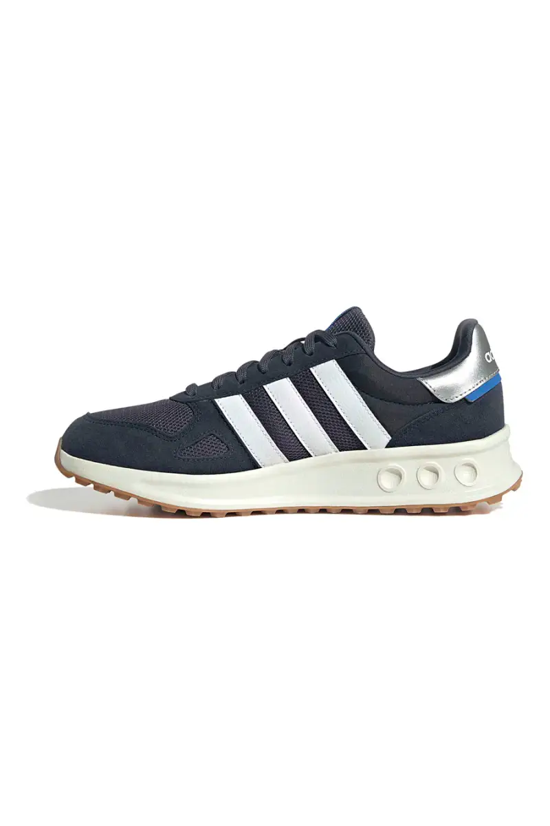 Sneakers blu navy stile retrò con suola running Adidas Run 84 [BLU] miniatura 3