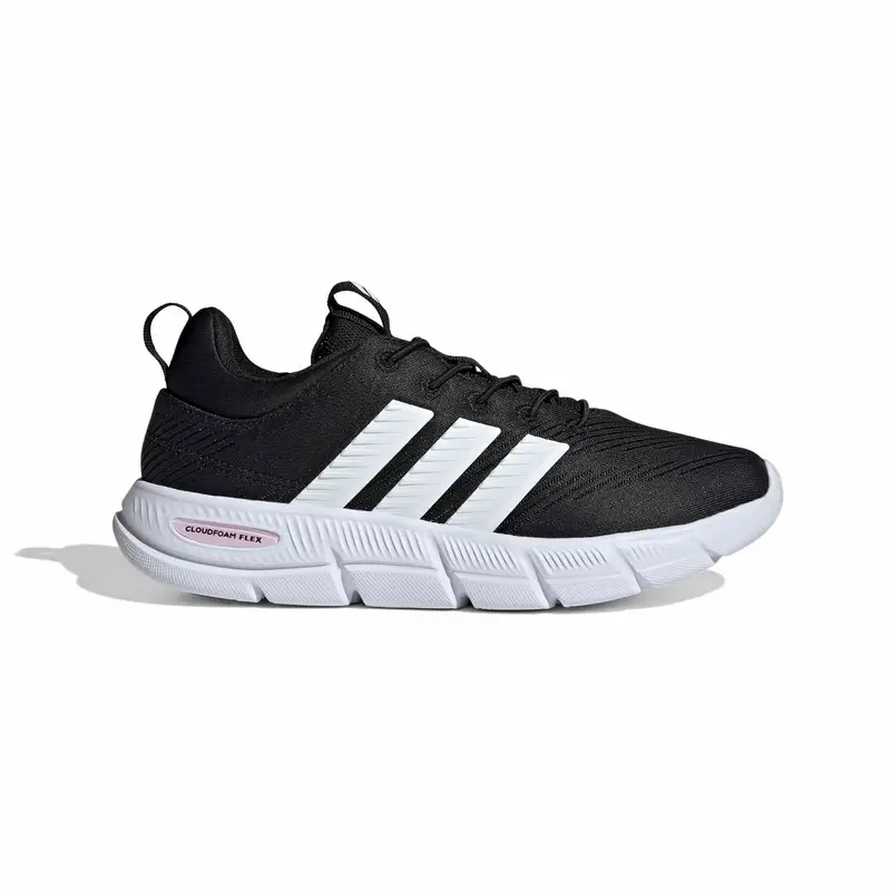 Sneakers con lacci elastici da donna adidas Cloudfoam Flex Noir