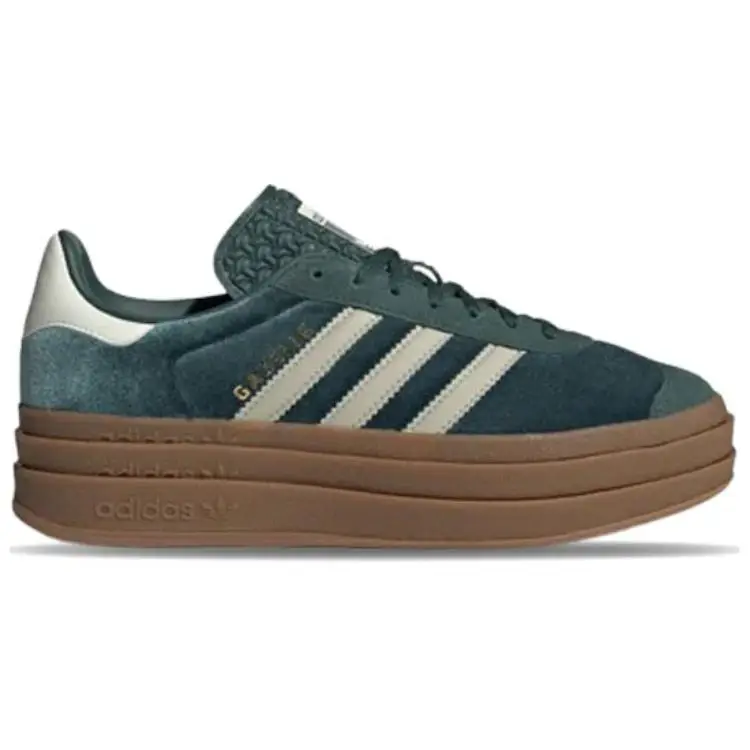 Sneakers da Donna Adidas Gazelle Bold Mineral Green Velvet IG4391 35⅔ miniatura 2