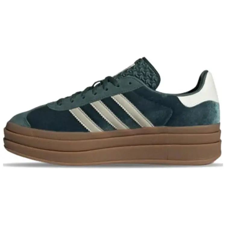 Sneakers da Donna Adidas Gazelle Bold Mineral Green Velvet IG4391 35⅔ miniatura 3