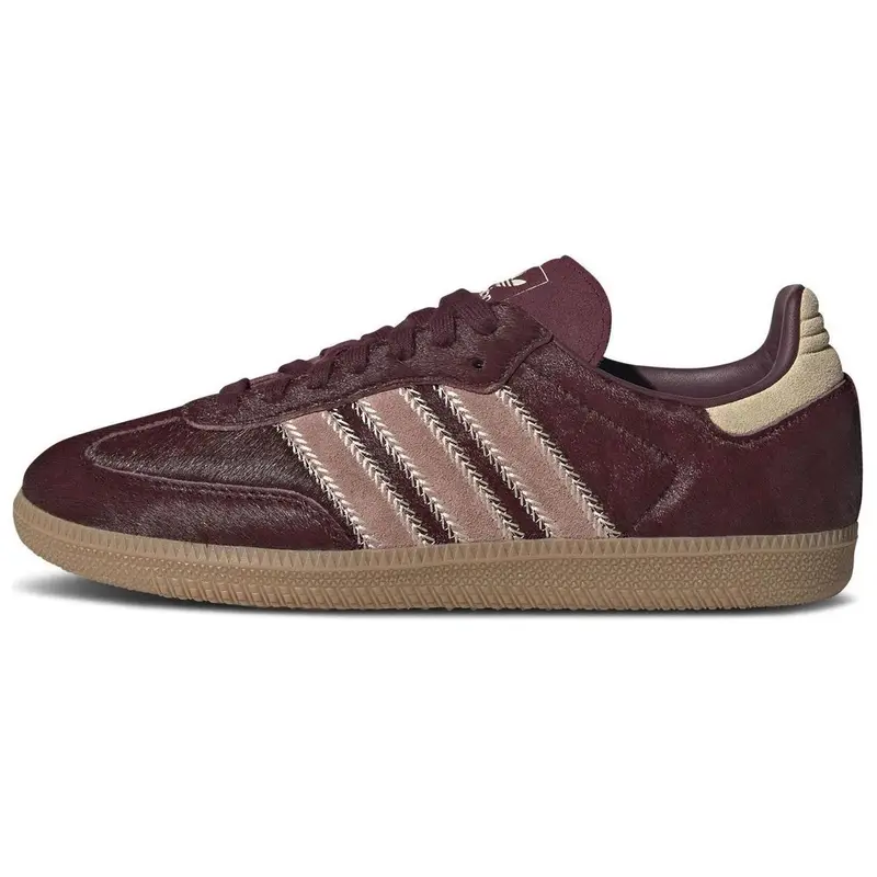 Sneakers da Donna Adidas Samba Og Pony Hair Pack Bordeaux JP5330 42⅔ marrone