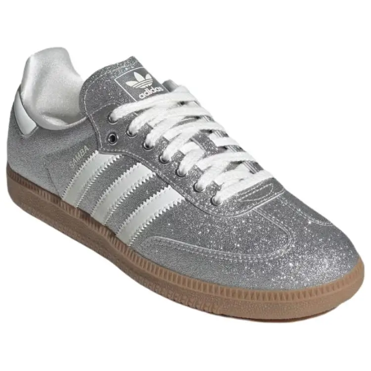 Sneakers da Donna Adidas Samba Shine Argento Metallizzato KI6264 42 argento miniatura 5