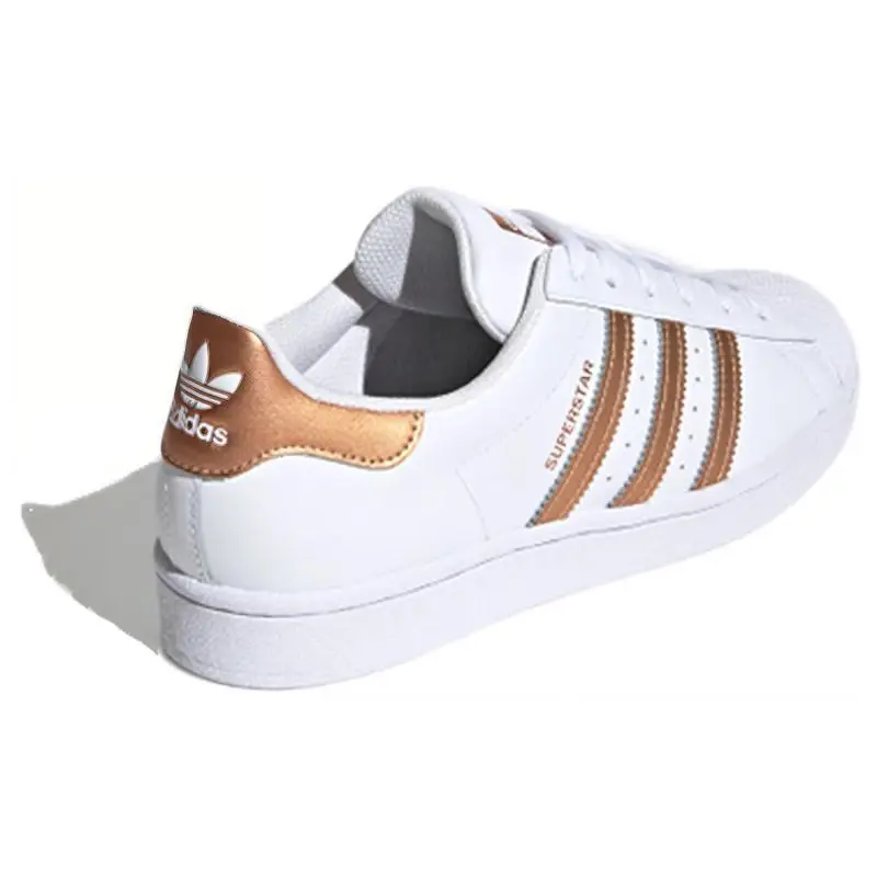 Sneakers da Donna Adidas Superstar Bianco Rame Metallizzato FX7484 38 miniatura 3