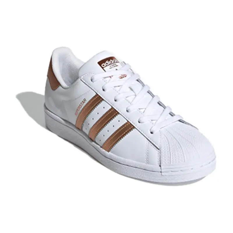 Sneakers da Donna Adidas Superstar Bianco Rame Metallizzato FX7484 38 miniatura 5