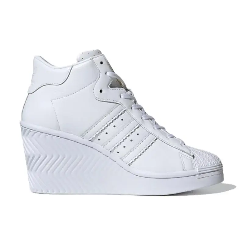 Sneakers da donna Adidas Superstar Ellure Bianco Oro Metallizzato FW3198 37⅓ miniatura 2