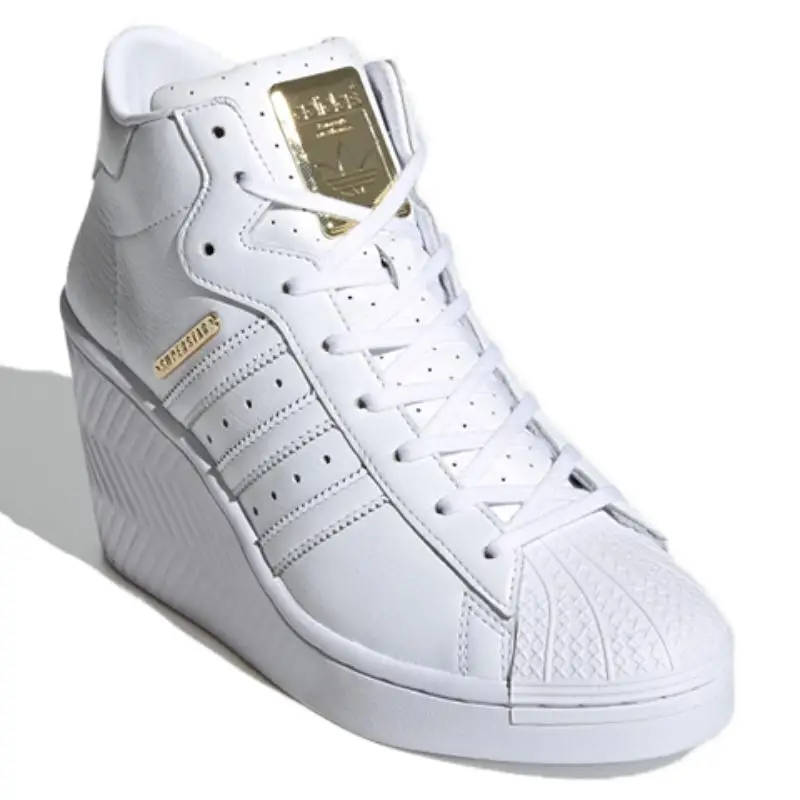 Sneakers da donna Adidas Superstar Ellure Bianco Oro Metallizzato FW3198 38⅔ miniatura 4