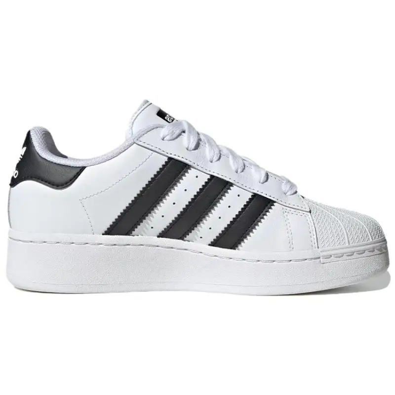 Sneakers da Donna Adidas Superstar Xlg Bianco Nero IF3001 miniatura 4