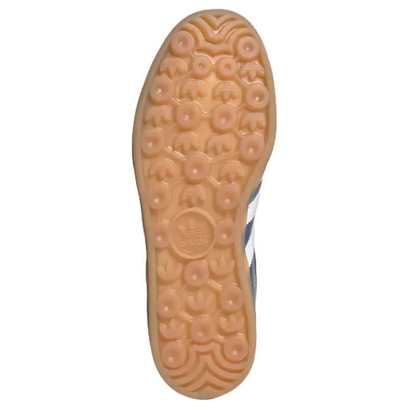 Sneakers da donna Gazelle Indoor Blu Metallizzato Gomma Bianco Nuvola JS1407 39⅓ miniatura 3