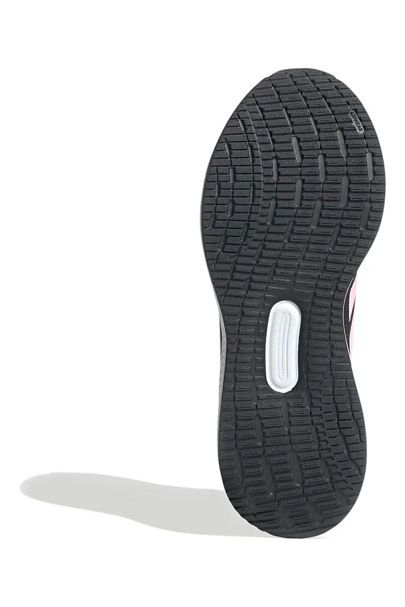 Sneakers da running nere con dettagli rosa in mesh Adidas Runfalcon 5 J [NERO] miniatura 5