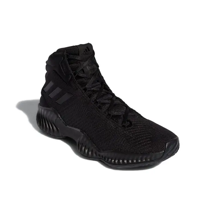 Sneakers da uomo Adidas Pro Bounce 2018 Triple Black Core-Black FW0904 41⅓ miniatura 2
