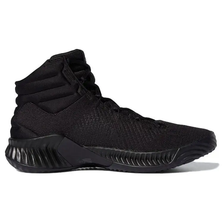 Sneakers da uomo Adidas Pro Bounce 2018 Triple Black Core-Black FW0904 46 miniatura 4