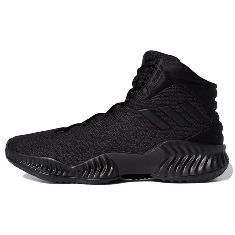 Sneakers da uomo Adidas Pro Bounce 2018 Triple Black Core-Black FW0904 46