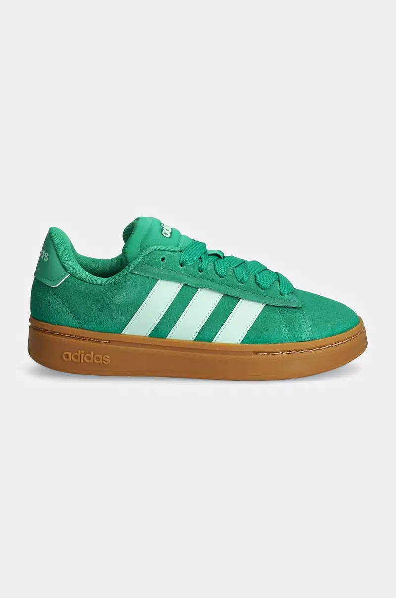 sneakers Grand Court Alpha colore verde JH7232 miniatura 2