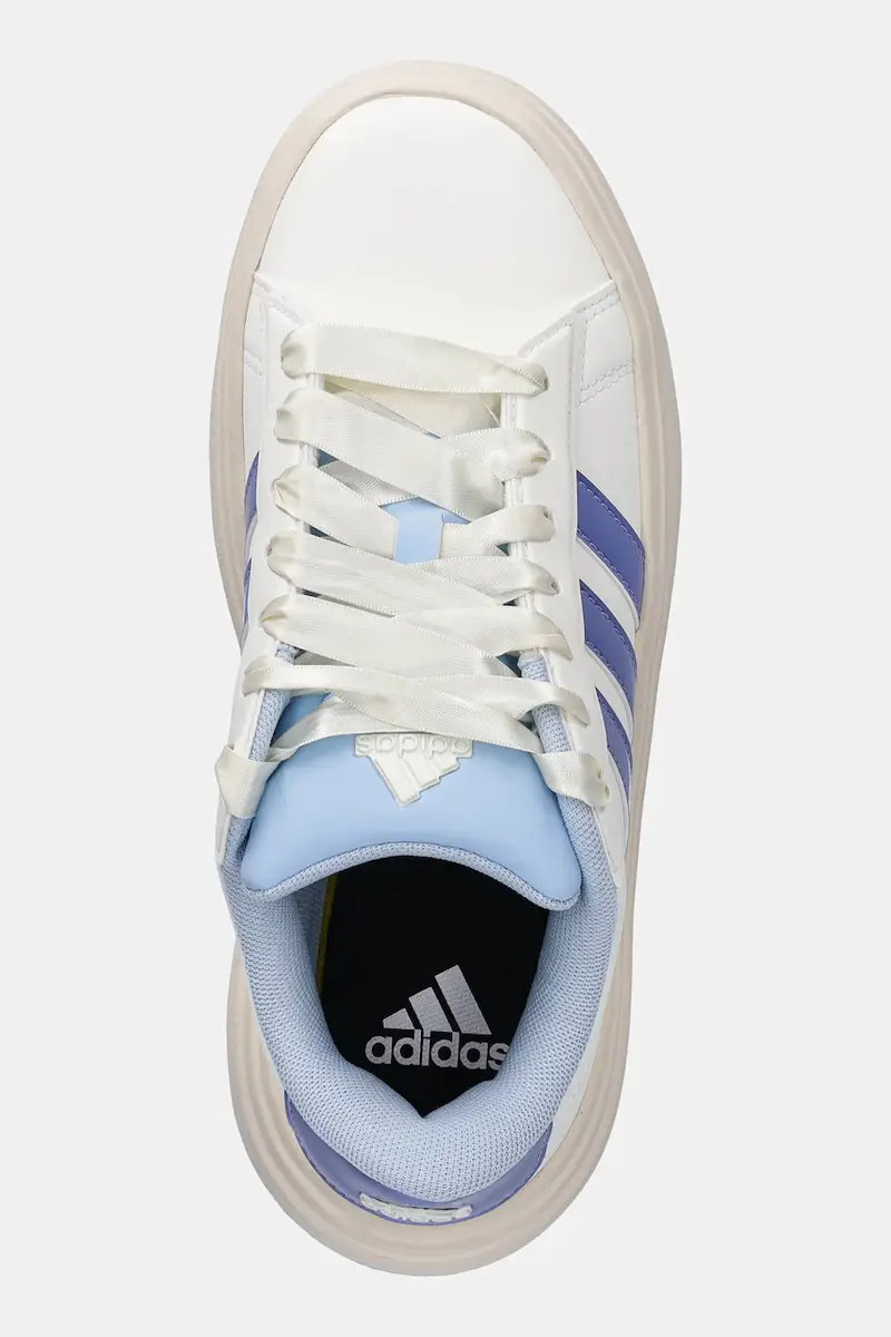 sneakers Grand Court Platform donna colore beige JR0706 miniatura 4