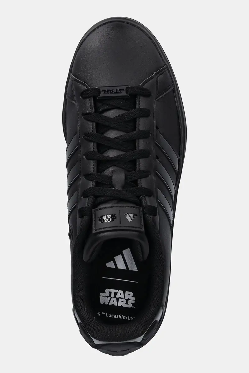 sneakers Grand Court x Mandalorian colore nero JI2842 miniatura 4