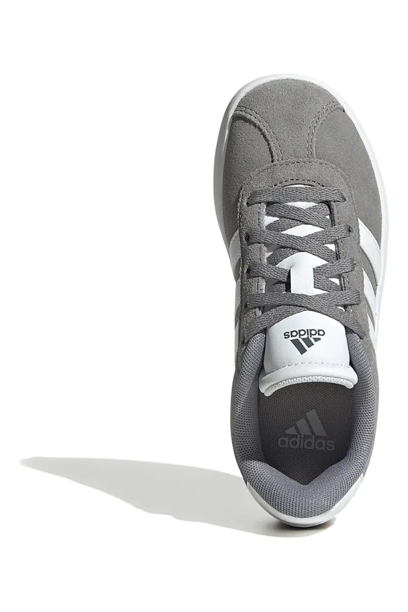 Sneakers Grigie con Dettagli Bianchi ADIDAS VL COURT 3.0 K [GRIGIO miniatura 5