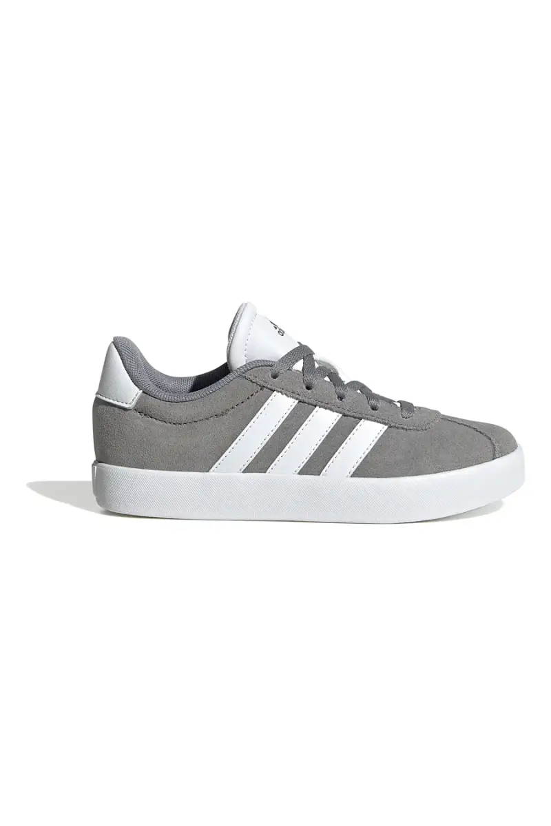 Sneakers Grigie con Dettagli Bianchi ADIDAS VL COURT 3.0 K [GRIGIO