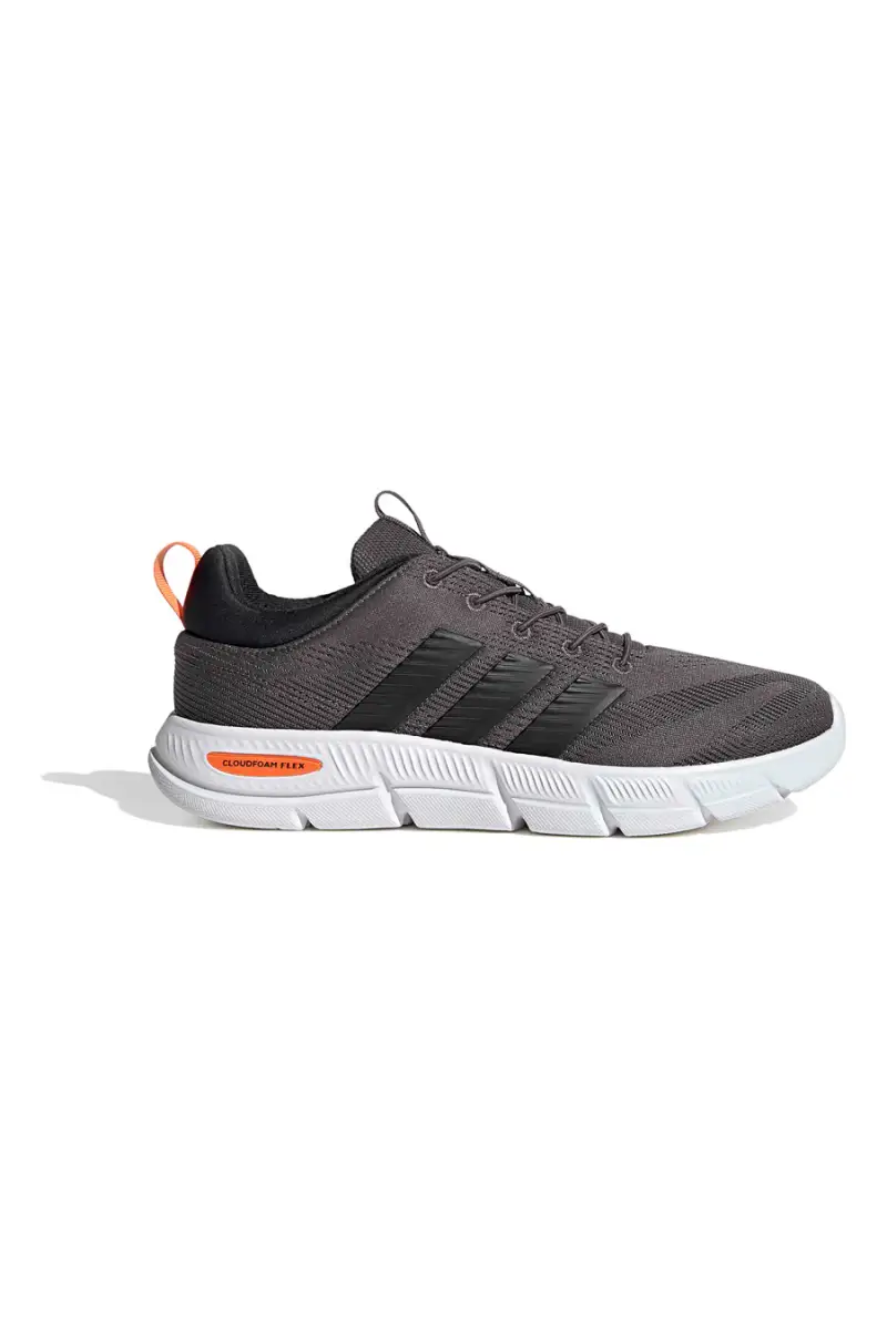 Sneakers grigie leggere mesh con lacci elasticizzati Adidas Cloudfoam Flex [MARRONE