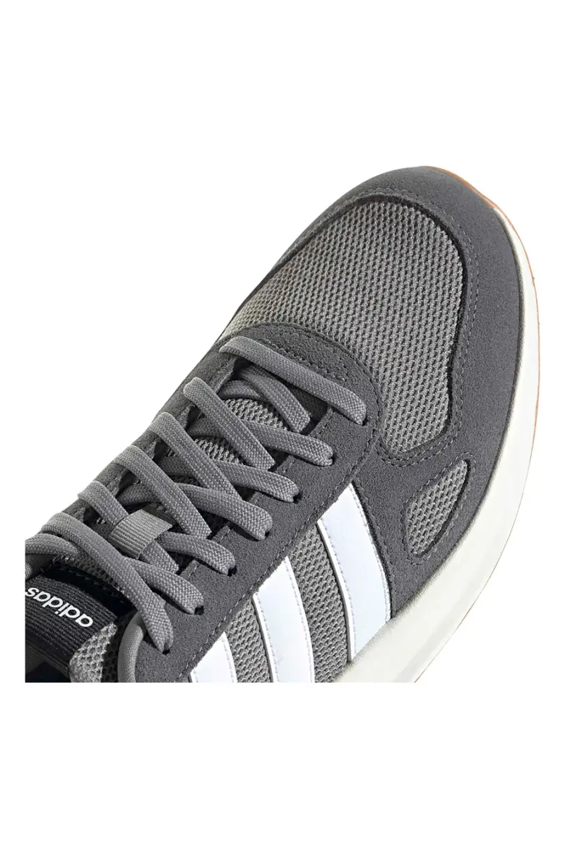 Sneakers grigie stile retrò suola comfort Adidas Run 84 [GRIGIO] miniatura 5