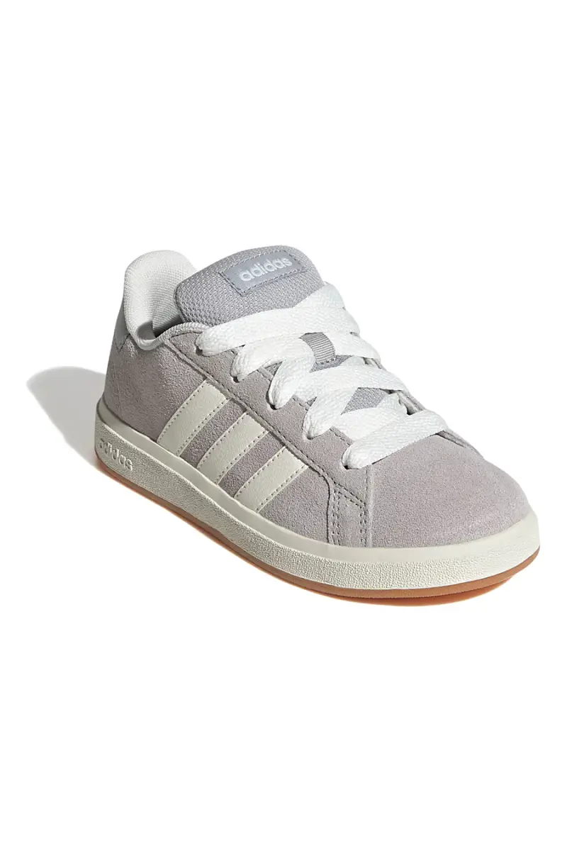 Sneakers Grigio in suede Adidas Grand Court 00s [GRIGIO miniatura 4