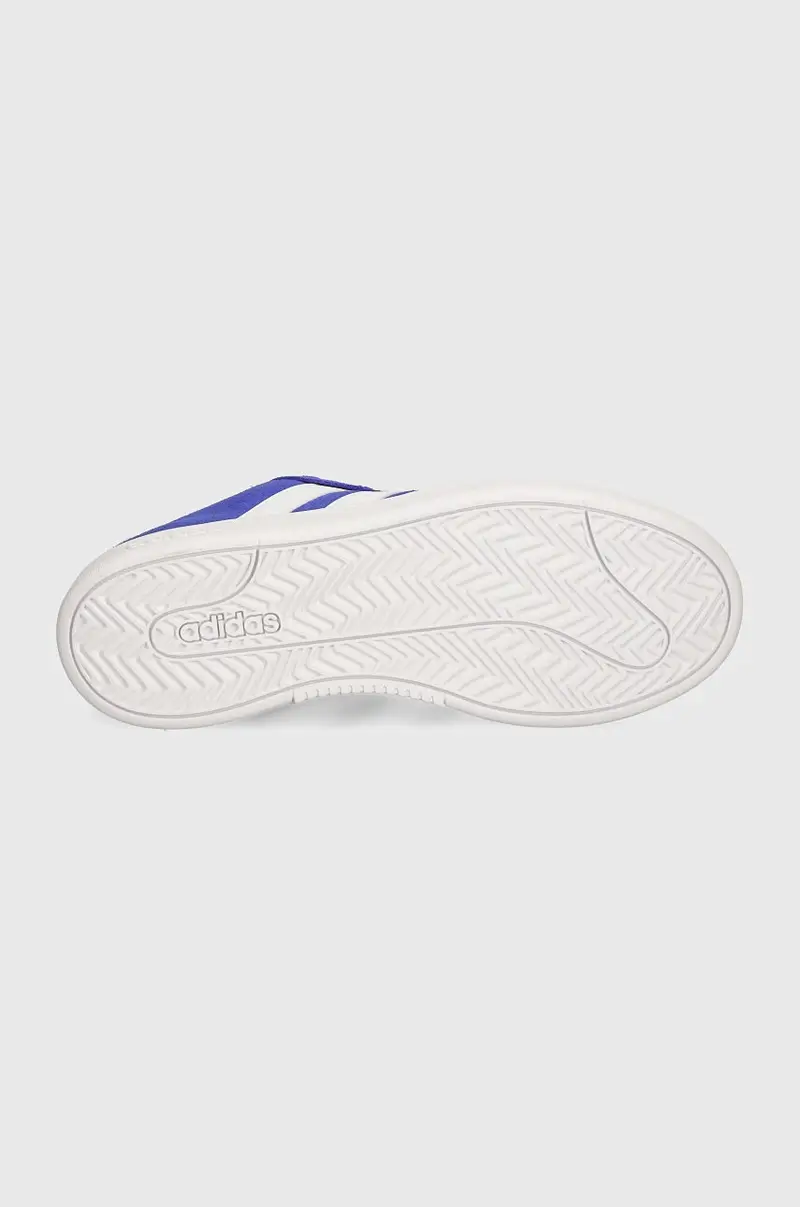 sneakers in camoscio Grand Court Alpha colore blu IH3846 miniatura 5