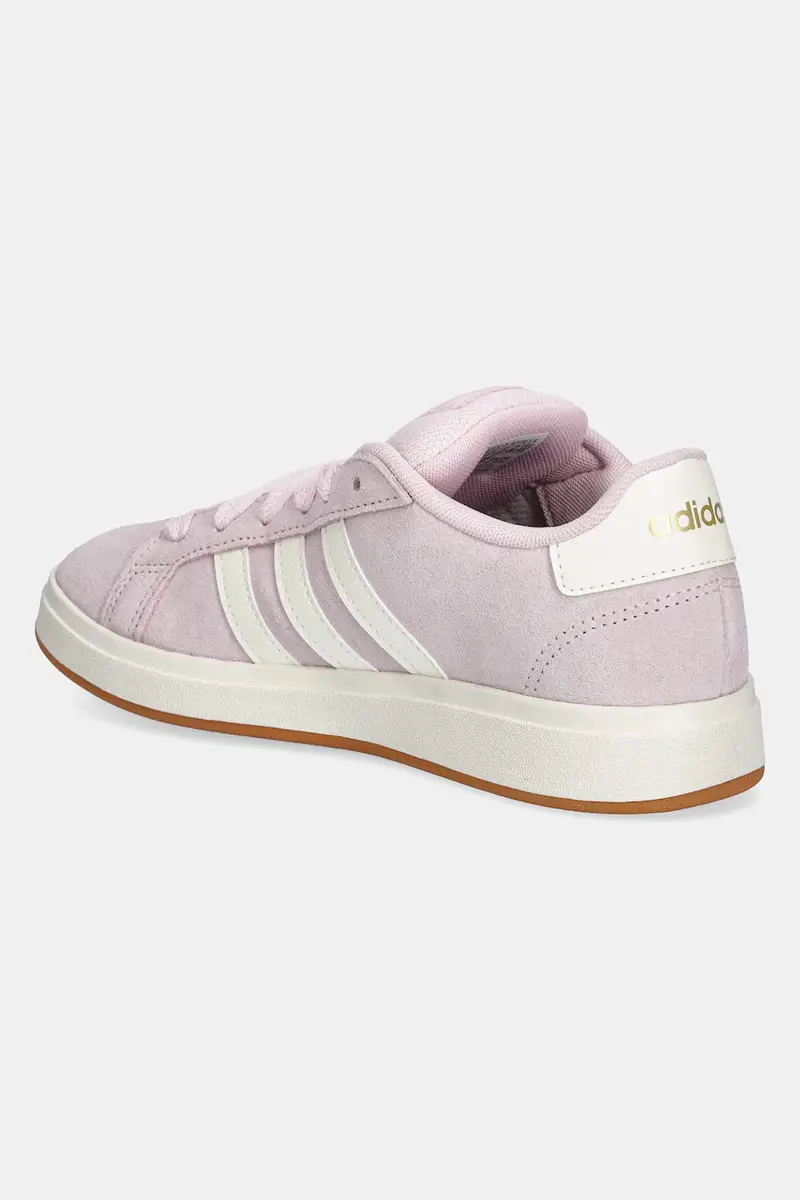 sneakers in camoscio per bambini GRAND COURT 00s colore rosa JP5895 miniatura 3