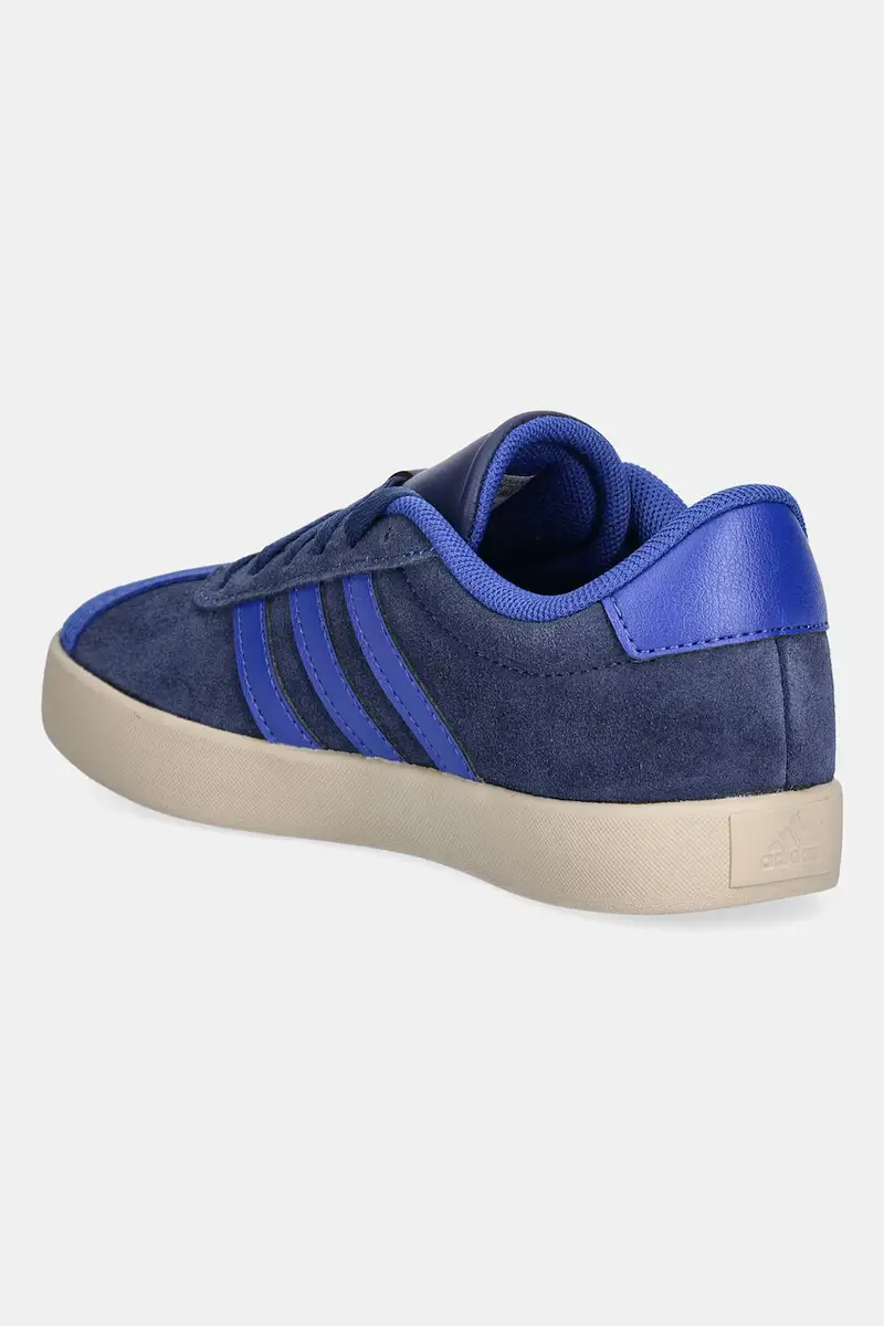 sneakers in camoscio per bambini VL COURT 3.0 colore blu navy JS3489 miniatura 3