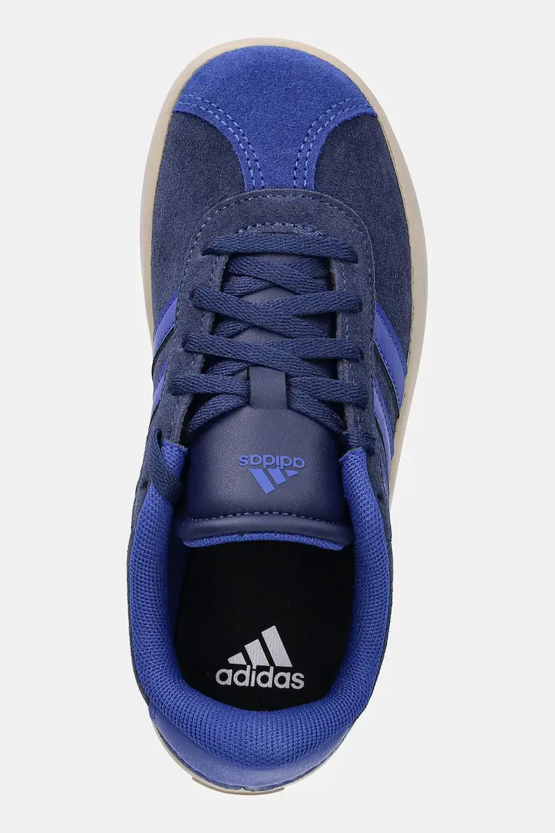 sneakers in camoscio per bambini VL COURT 3.0 colore blu navy JS3489 miniatura 4