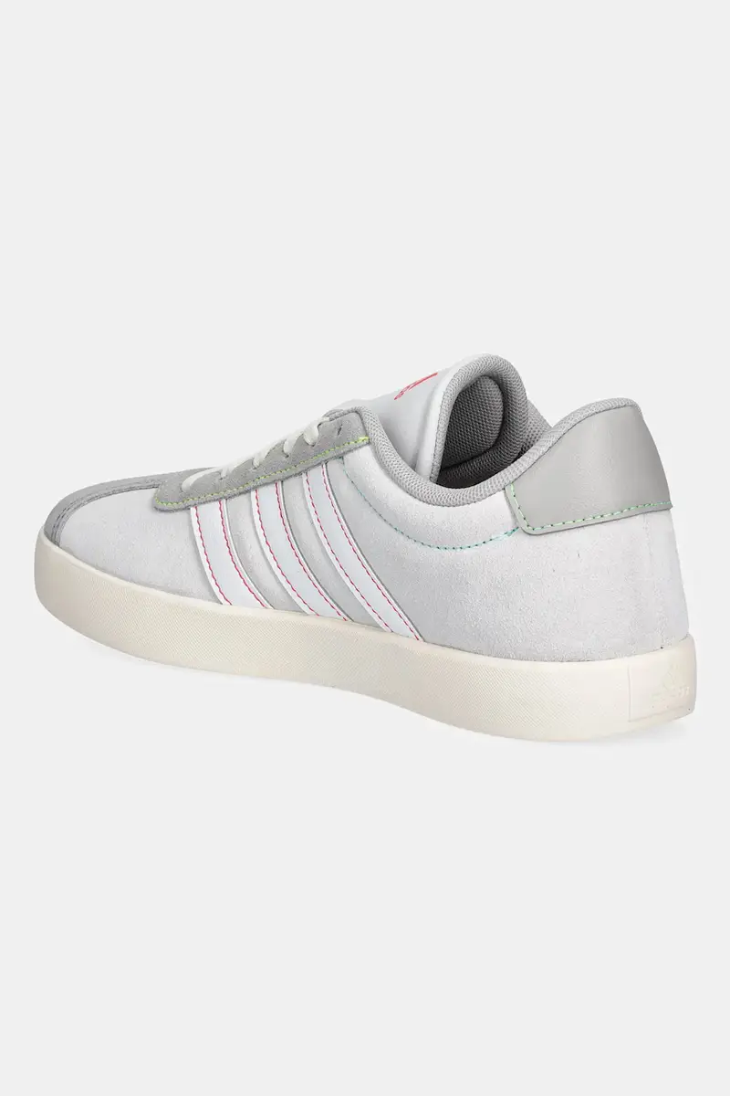 sneakers in camoscio per bambini VL COURT 3.0 colore grigio JS3491 miniatura 3