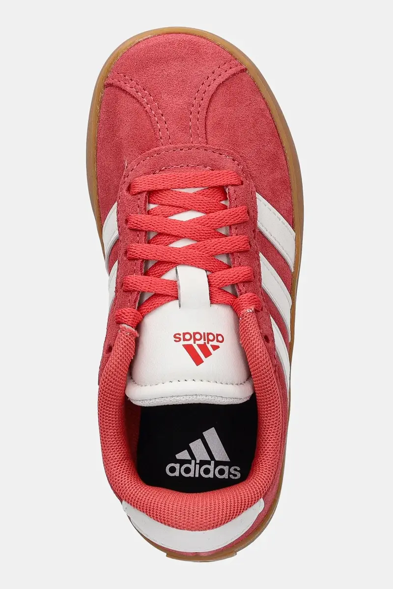 sneakers in camoscio per bambini VL COURT 3.0 colore rosa JR2214 miniatura 4