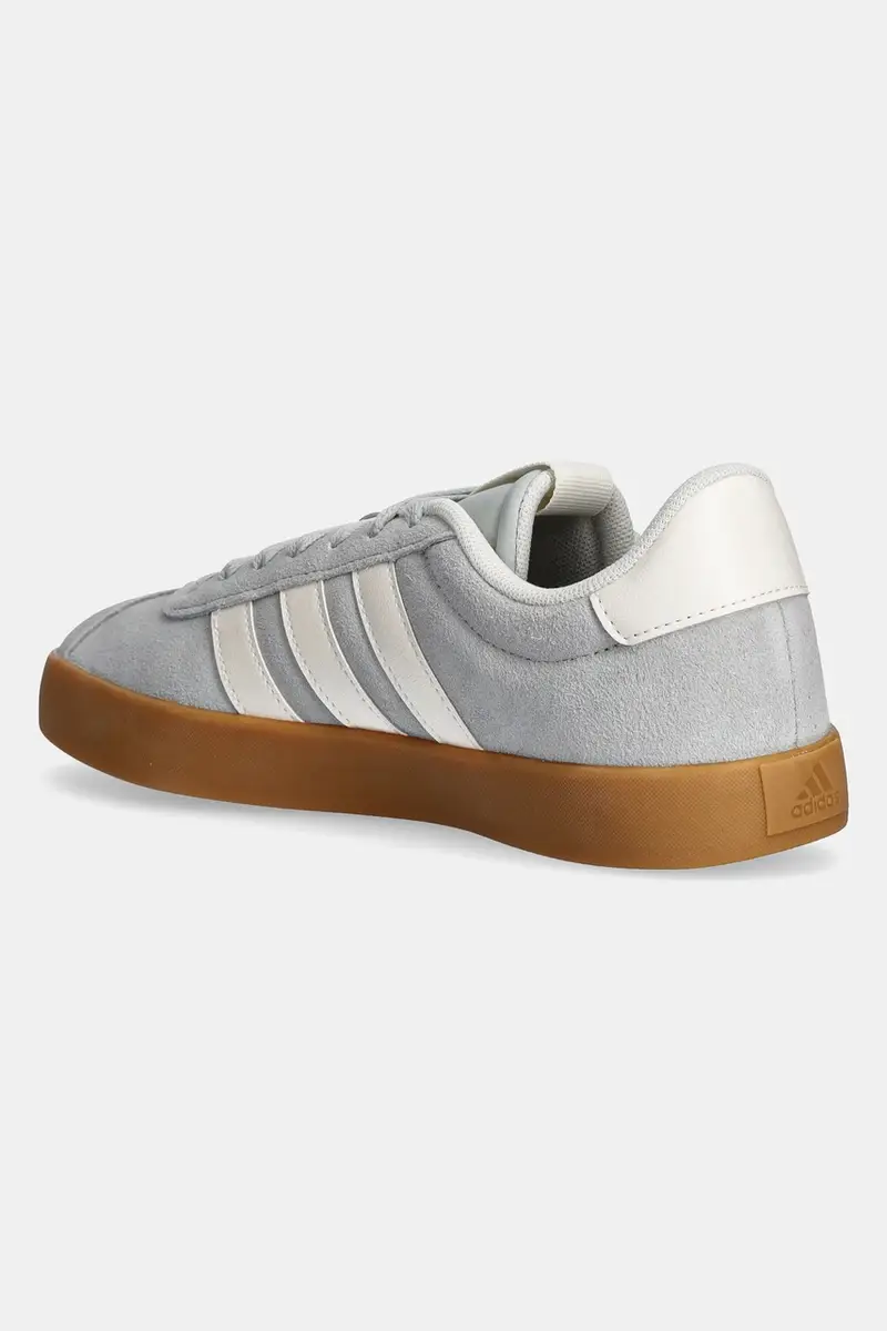 sneakers in camoscio Vl Court 3.0 colore blu JP7539 miniatura 3