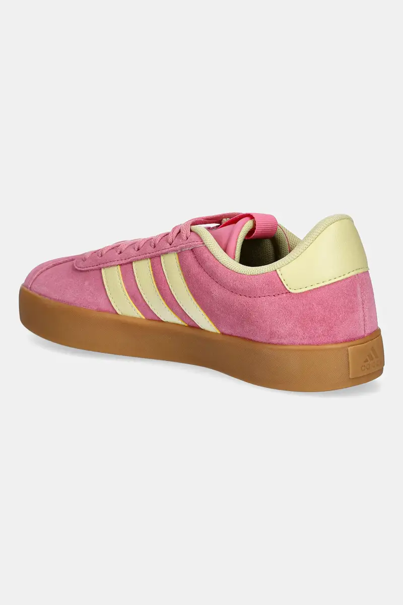 sneakers in camoscio Vl Court 3.0 donna colore rosa JR8647 miniatura 3