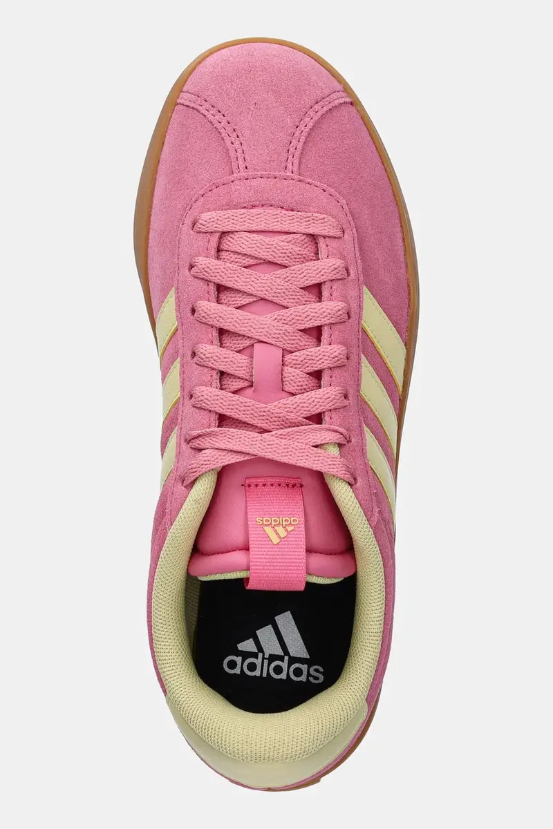 sneakers in camoscio Vl Court 3.0 donna colore rosa JR8647 miniatura 4