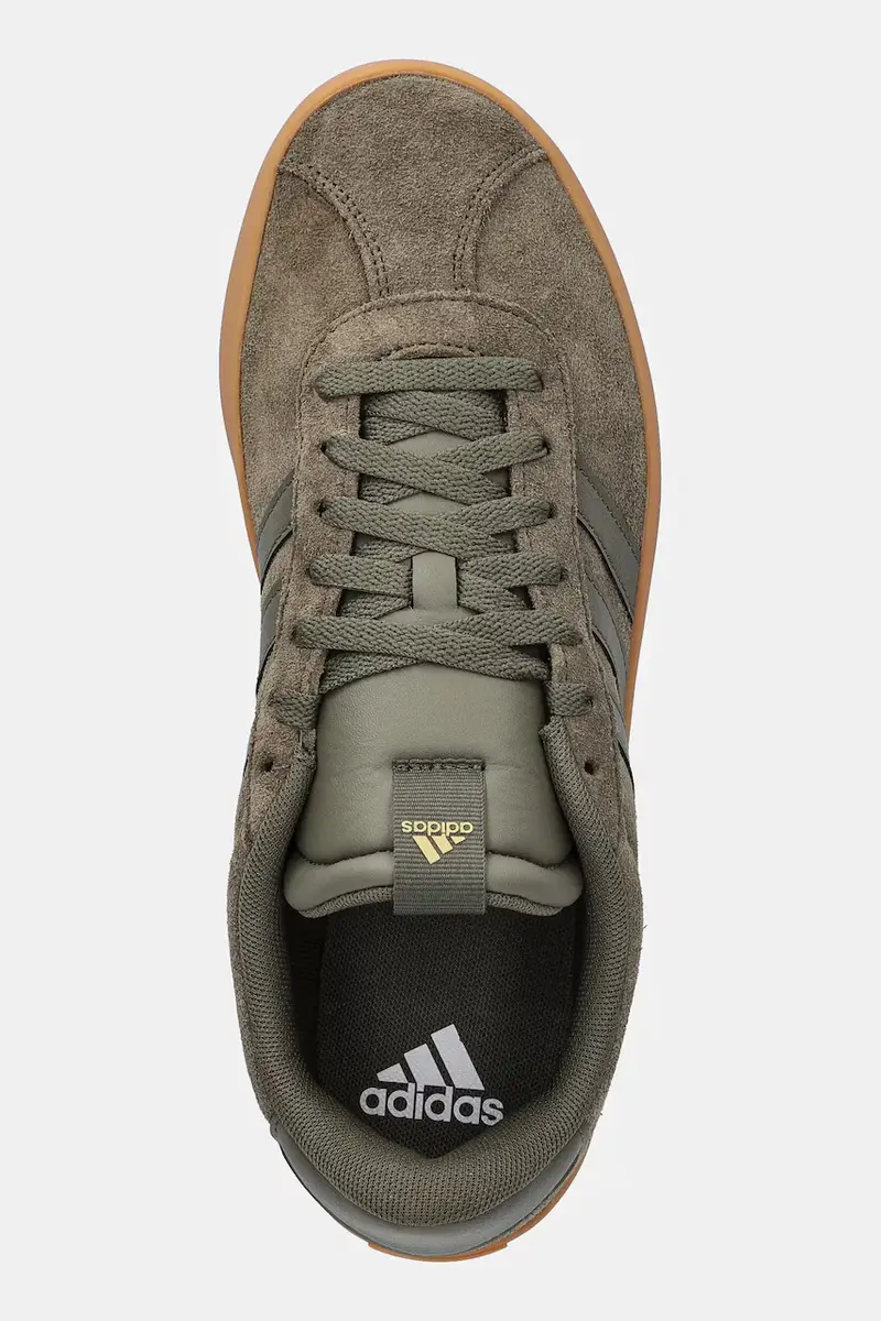 sneakers in camoscio Vl Court 3.0 uomo colore verde JR2223 miniatura 4