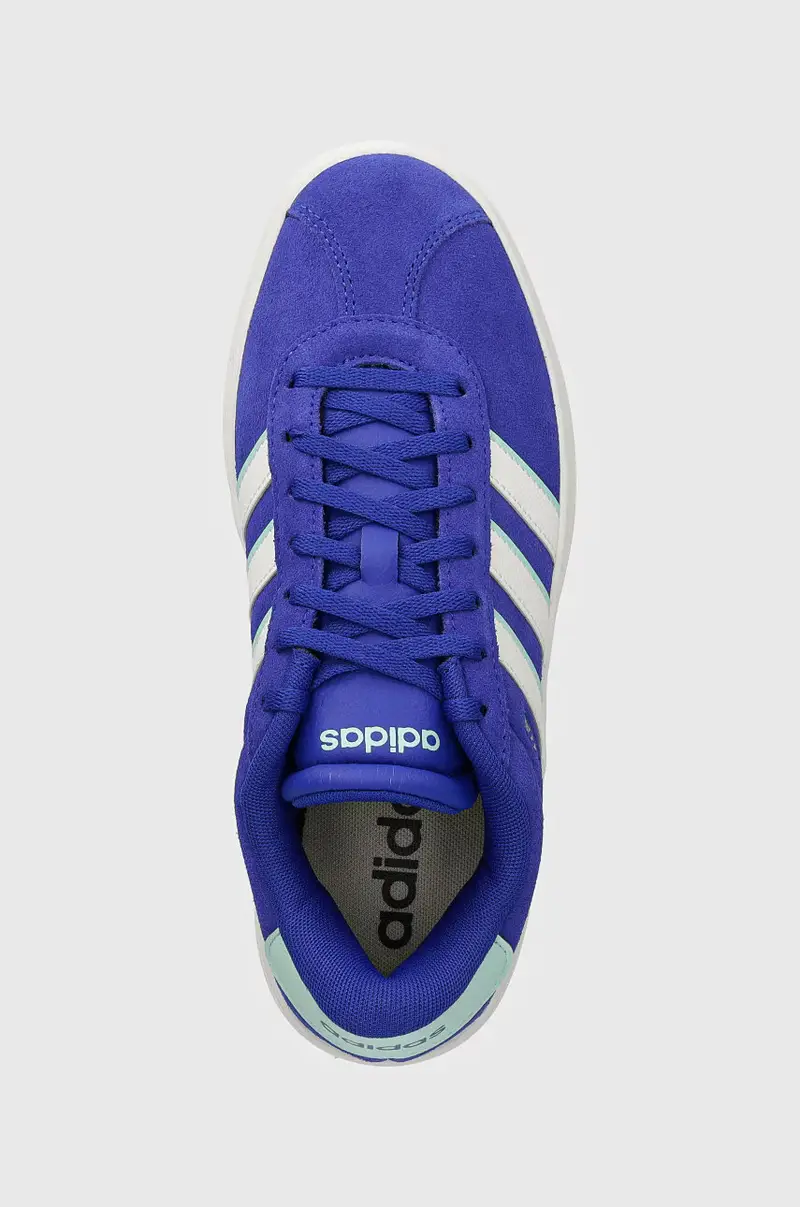 sneakers in camoscio Vl Court Blu miniatura 4