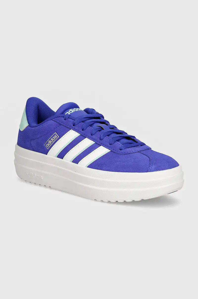 sneakers in camoscio Vl Court Blu