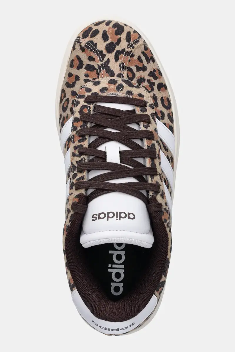 sneakers in camoscio Vl Court Bold Beige miniatura 4