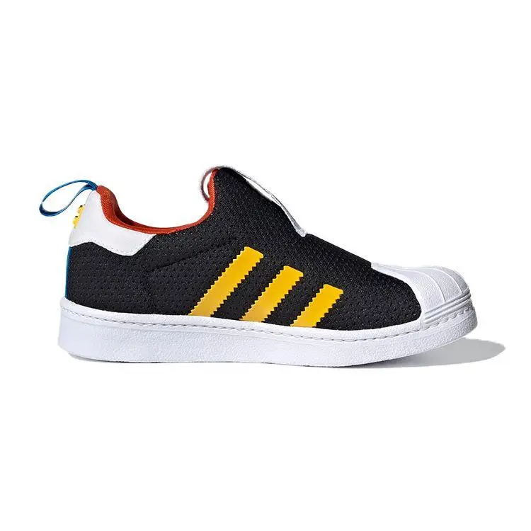Sneakers LEGO x adidas Superstar 360 J Nero Verde Bambini Core-Black Cloud-White FX4922 30 miniatura 3
